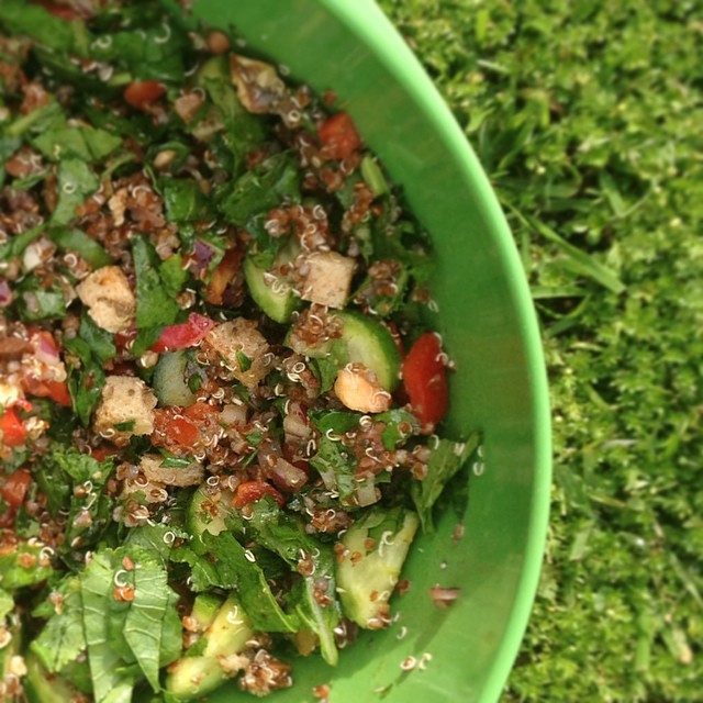 TheWholeRuth Tweaked Mediterranean Quinoa Salad