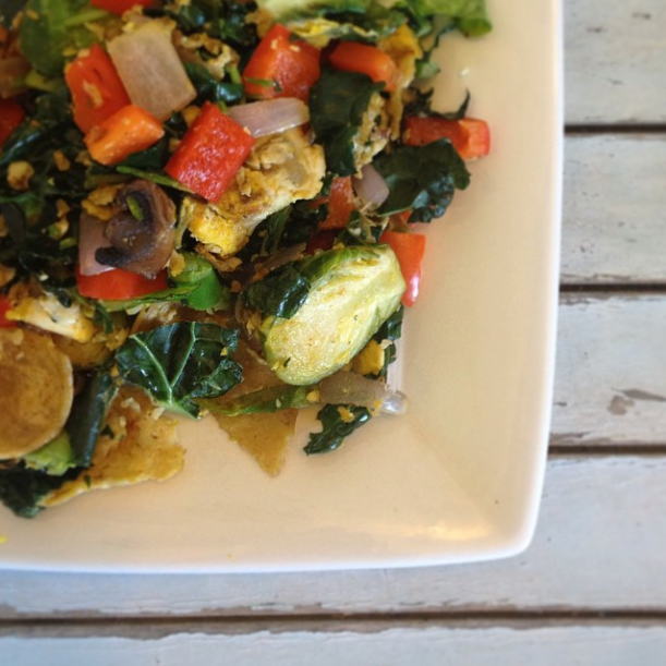 15.3.8 TheWholeRuth Mexican Brussels Sprout Egg Scramble